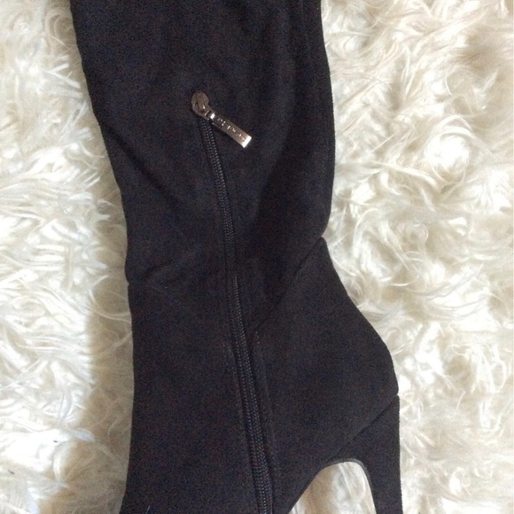 Guess Faux Suede Over the Knee Slouchy Stiletto Boots!!! 9M 🖤🖤 - Picture 3 of 9